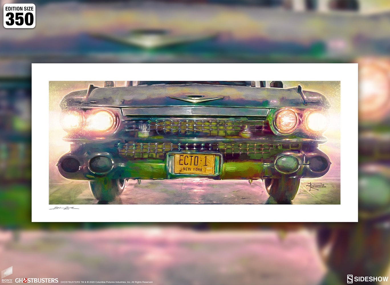Iconic Ghostbusters Ecto 1 car 'touches down in Scotland' ahead of